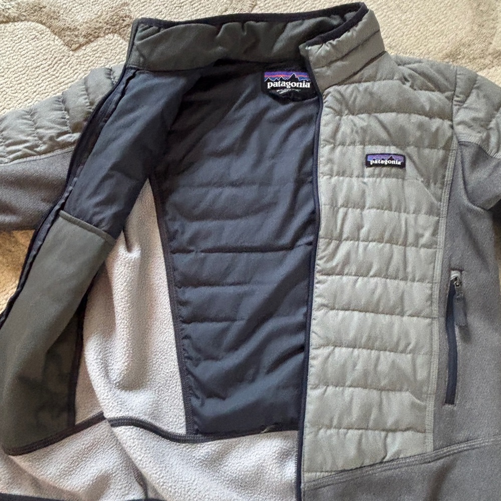 Patagonia Black and Gray Jacket